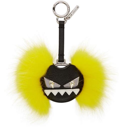 fendi fur monster keychain replica|fendi keychain.